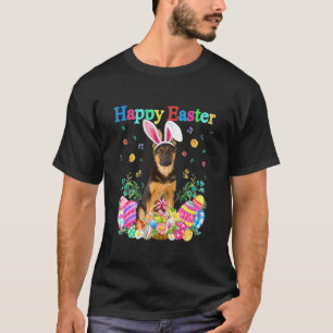 Osterhasen-Hund mit Ostereiern T-Shirt