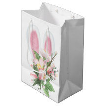 Osterhasen in Blume Bouquet