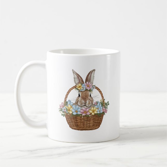 Osterhasen in Osterhase Kaffeetasse (Links)