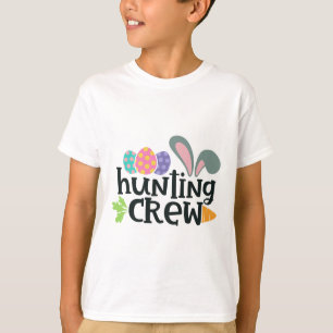 Osterhasen-Jagd-Crew Familie passend T-Shirt