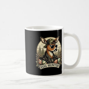 Osterhasen-Jäger-Hirsch-Bock-Rückwärts-Mütze-Hirsc Kaffeetasse