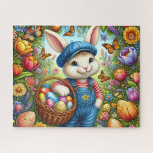 Osterhasen-Junge Puzzle