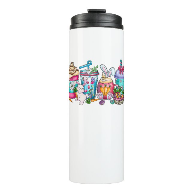 Osterhasen Kaffee Bunny Tassen Latte Eiskaffee Fra (Vorderseite)
