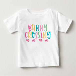 Osterhasen-Kaninchenbahnen Baby T-shirt