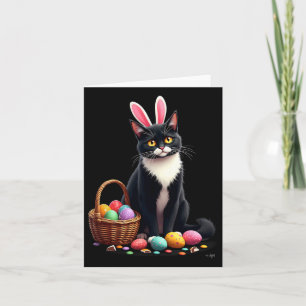 Osterhasen Katzeneier Bysket Karte