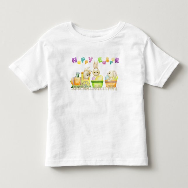 Osterhasen Kleinkind T-shirt (Vorderseite)