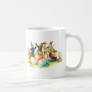 Osterhasen-Konzert Vintage Kaffeetasse