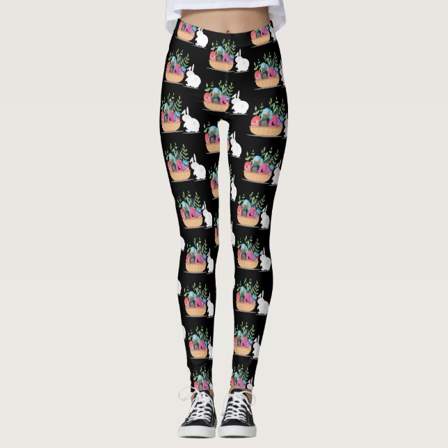 Osterhasen-Leggings Leggings (Vorderseite)