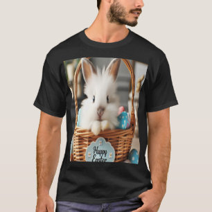 Osterhasen mit seinen Eiern. T-Shirt
