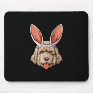 Osterhasen-Ohren Hundegeschenk für Neufundland Mousepad