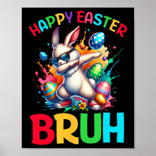 Osterhasen-Ostereier-Teenager-Jungen-Kinder Osterh Poster
