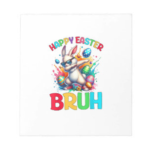 Osterhasen-Ostern-Eier-Teenager-Jungs-Kinder Oster Notizblock
