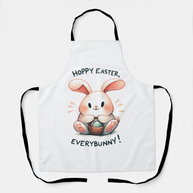 Osterhasen Ostern, Jedermann! Schürze (Vorderseite)