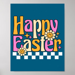 Osterhasen Pastell Ostern Ostereier Hasen Poster