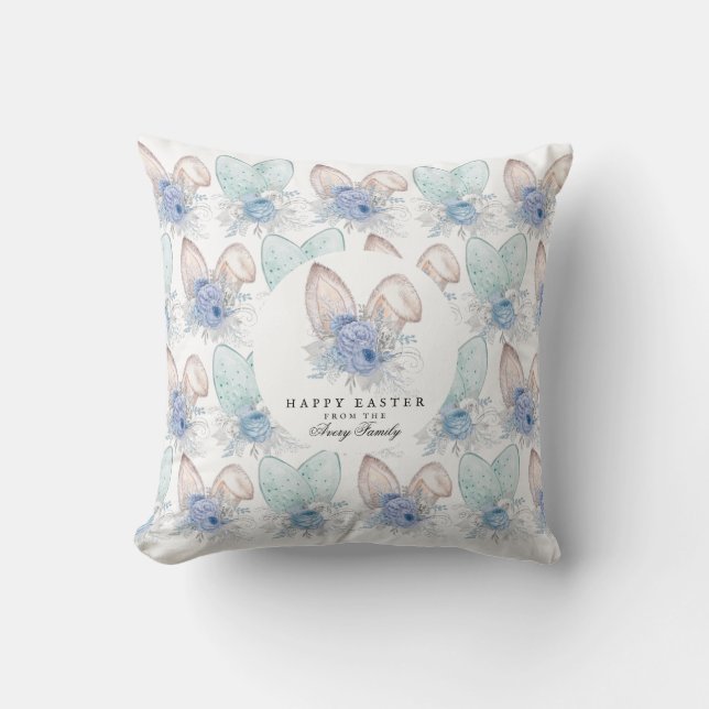 Osterhasen Personalisiert Kissen (Vorderseite)