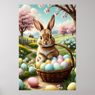 Osterhasen-Poster Poster
