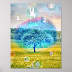 Osterhasen-Poster Poster