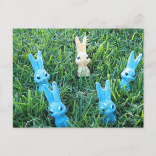 Osterhasen-Postkarte Feiertagspostkarte