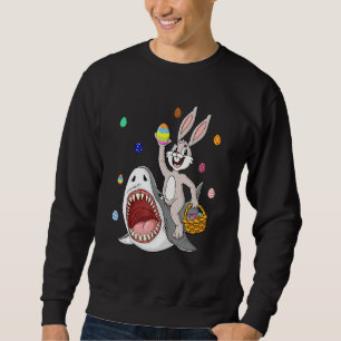 Osterhasen Riesenhai Gezwitscher Eier Korb Boys G Sweatshirt