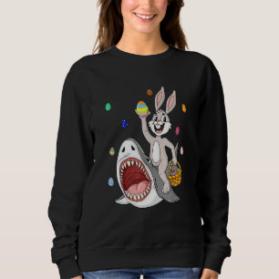 Osterhasen Riesenhai Gezwitscher Eier Korb Boys G Sweatshirt