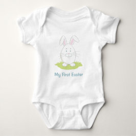 Osterhasen-Shirt Baby Strampler