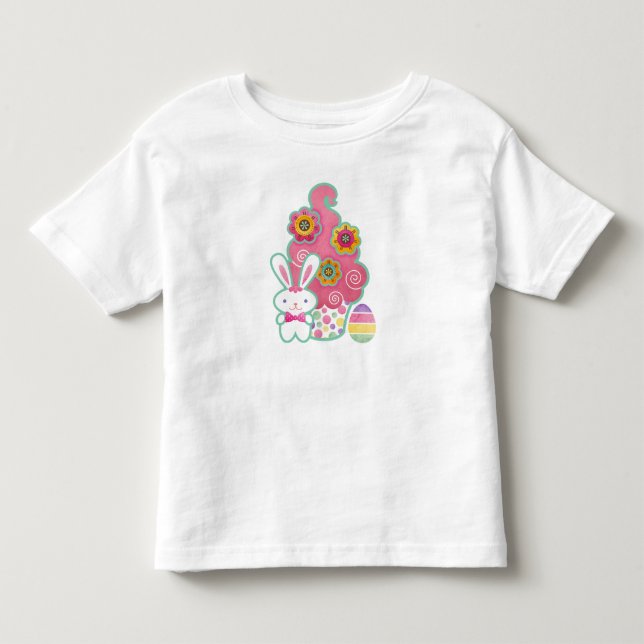 Osterhasen-T-Shirt Kleinkind T-shirt (Vorderseite)