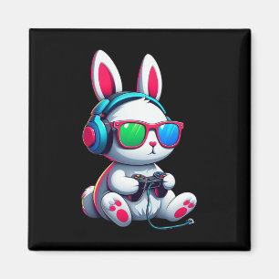 Osterhasen-Tag Bunny Gamer Videospiel Boys Männer Magnet