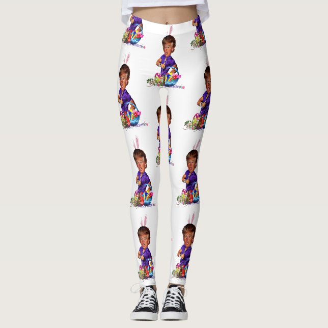 Osterhasen-Trumpf-Leggings Leggings (Vorderseite)