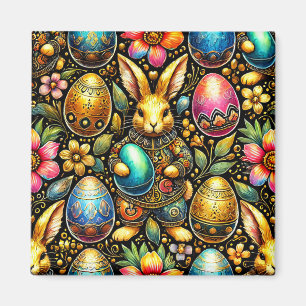 ~ Osterhasen und Eier ~ Magnet