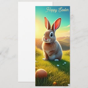 Osterhasen und farbenfrohe Eier im Frühjahrsmagie