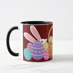 Osterhasen- und Osternest-Mug Tasse