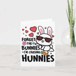 Osterhasen Vergiss die Bunnies, die ich heiße Hunn Karte