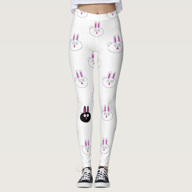 Osterhasen, wählen Sie den Hintergrund Leggings (Vorderseite)