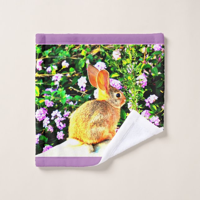 Osterhasen-Wäsche-Stoff Waschlappen (Waschlappen)