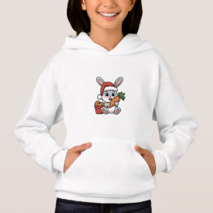 Osterhasen-Weihnachtskarotte Lustig Süße Feiertage Hoodie