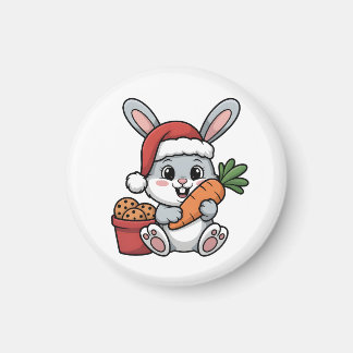 Osterhasen-Weihnachtskarotte Lustig Süße Feiertage Magnet