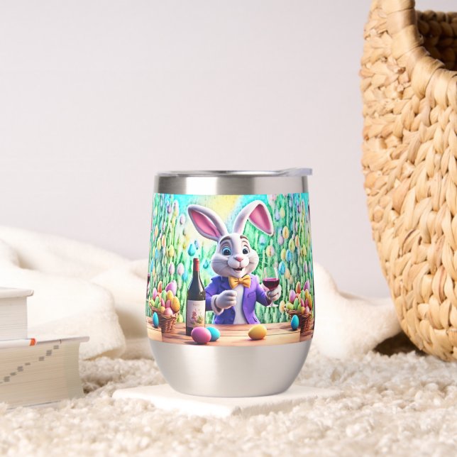 Osterhasen Weinzeit (Wohnzimmer)