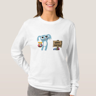 Osterhasen wünscht Frohe Ostern T-Shirt