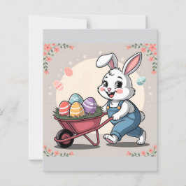 Osterhaseneier und Stationierung von Rollkarren