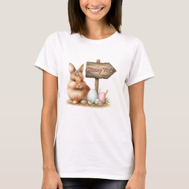 Osterhasenweg T-Shirt (Vorderseite)