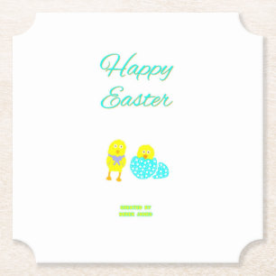 Osterhatchling Ticket Paper Untersetzer