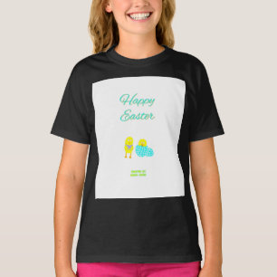 Osterhatchlings Girls Black Basic T Shirt