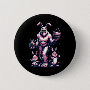 Osterhaufen mit sonniger und eier Basketball C Button