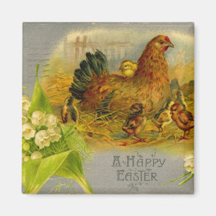 Osterhaufen und -hecken magnet