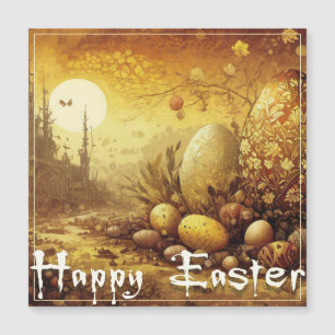 Osterhoffung in einer apokalyptischen Welt Magnetkarte