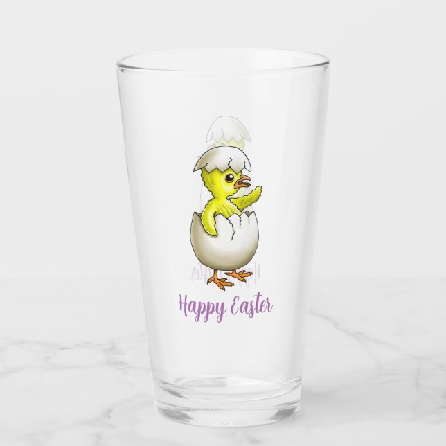 Osterhuhn geschlüpft glas (Vorderseite)
