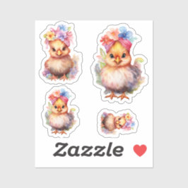 Osterhühnchen Aufkleber