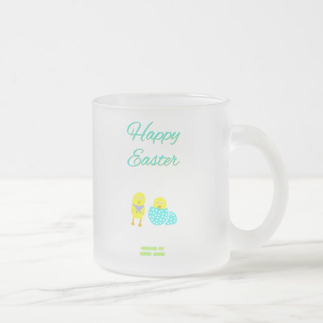 Osterhüllen Kleine Mattierte Tasse (Rechts)