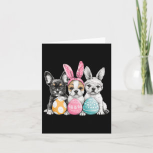 Osterhund Osterhund Hund Osterhase Ostereier Karte