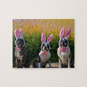 Osterhunde mit sonnigen Ohren Funny Niedlich Adora Puzzle
